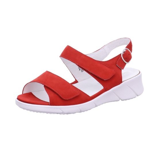 WALDLÄUFER Klassische Sandalen rot