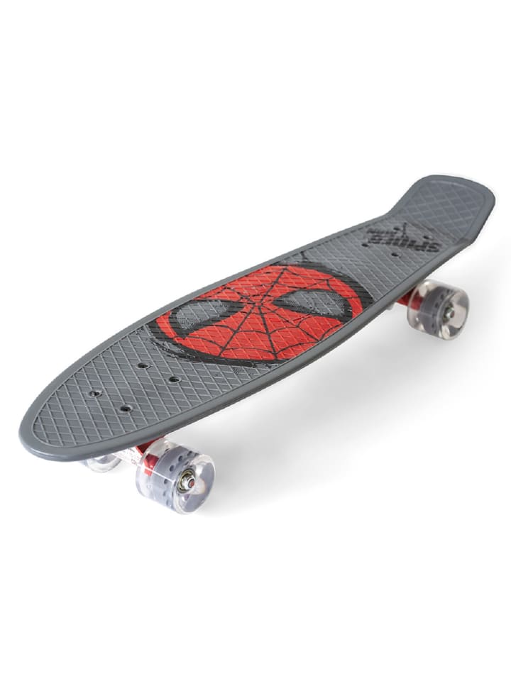 Marvel Spiderman Nickel Board Robustes Skateboard mit präzisen ABEC-7 in Grau günstig kaufen 67