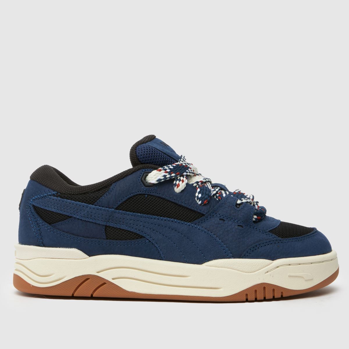 PUMA 180 csipkés sportcipő sötétkék színben