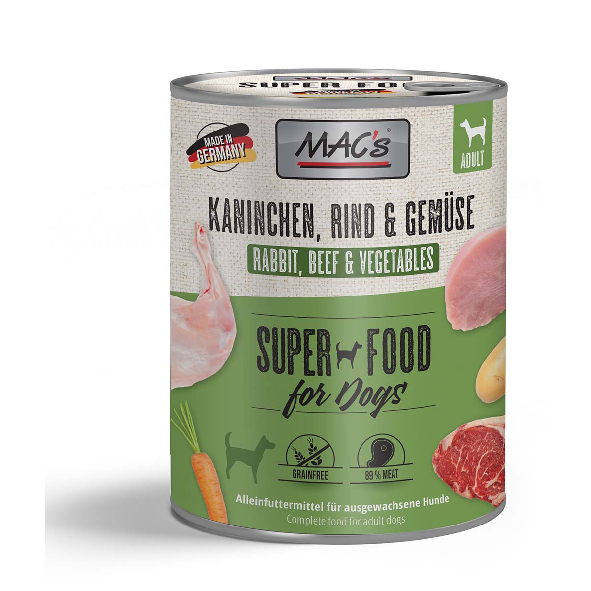 MAC's Dog Kaninchen, Rind und Gemüse günstig kaufen bei ZooRoyal