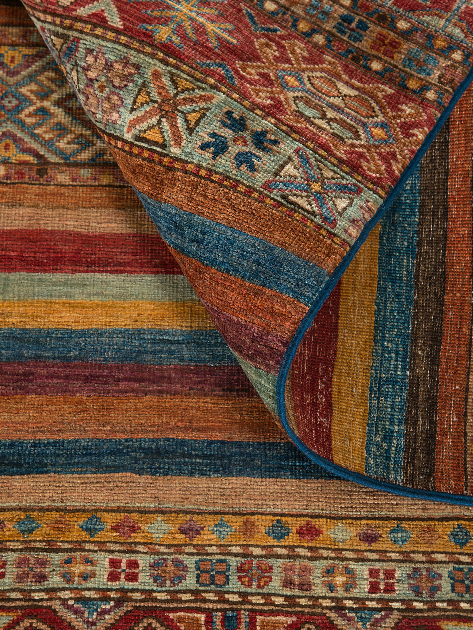 Chobi Schal ca. 252 x 332 cm, Unikat / Einzelstück