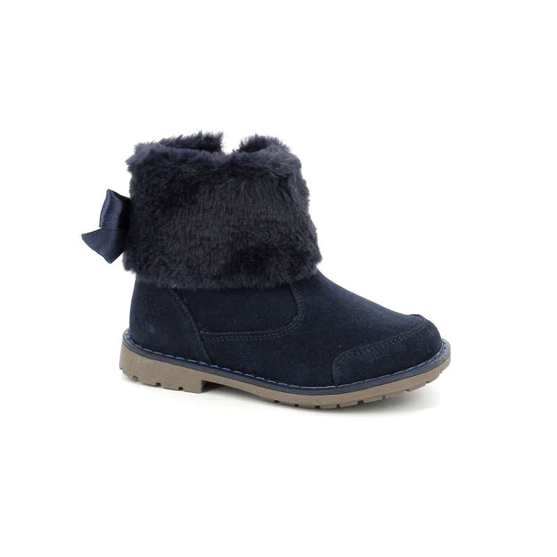 Boots cuir croute cuir Stelie