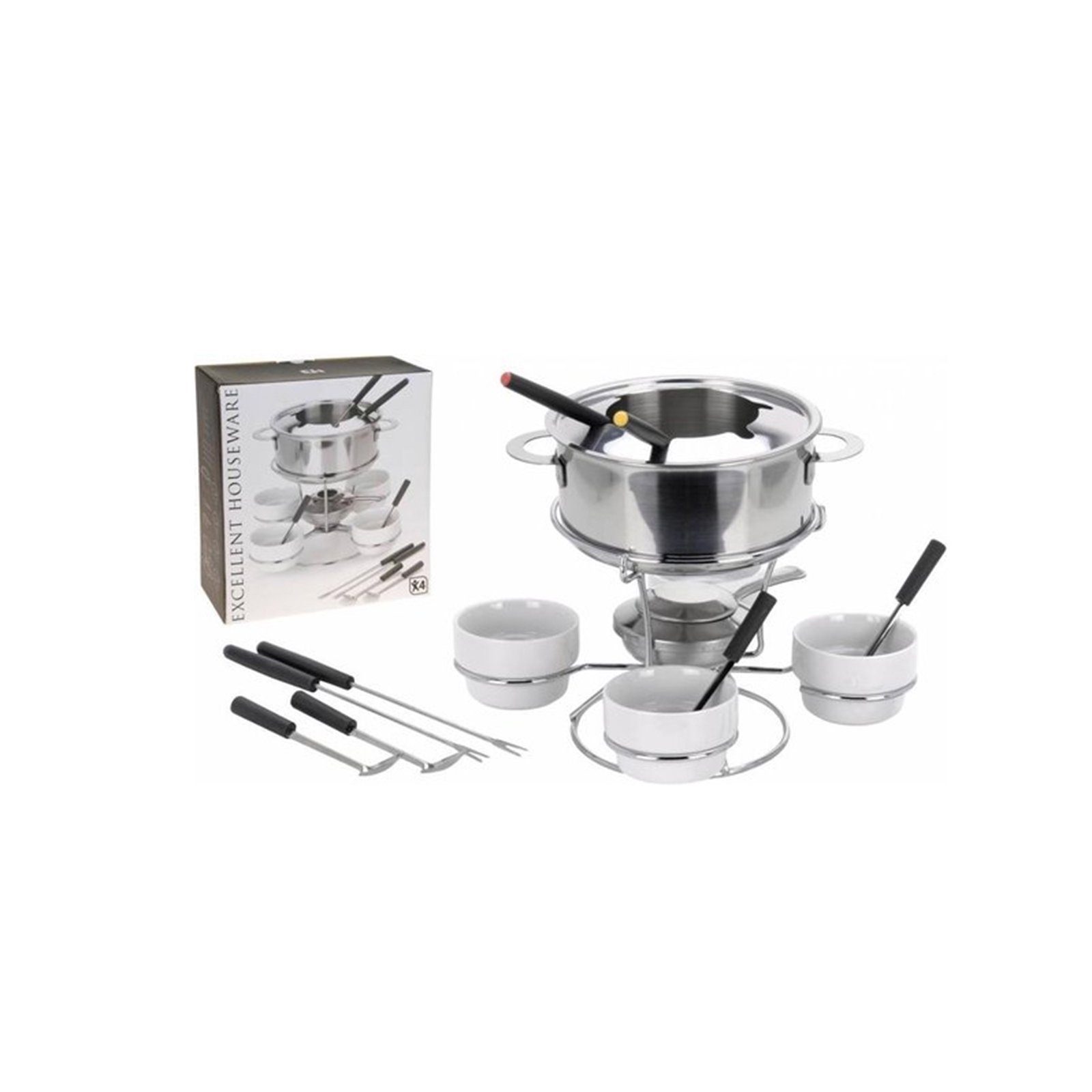 Koopman Raclette und Fondue-Set Fondue-Set für 4 Personen
