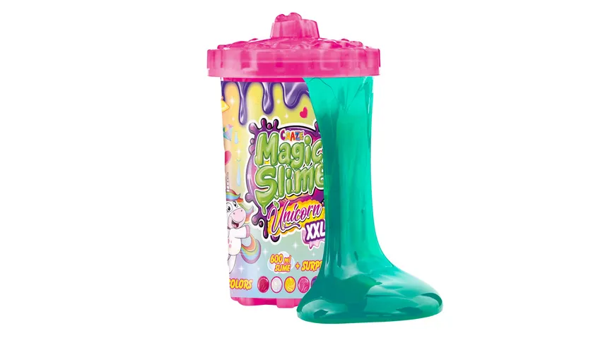 CRAZE - MAGIC SLIME Unicorn XXL Dose mit 600ml Schleim und einer Figur 600 ml