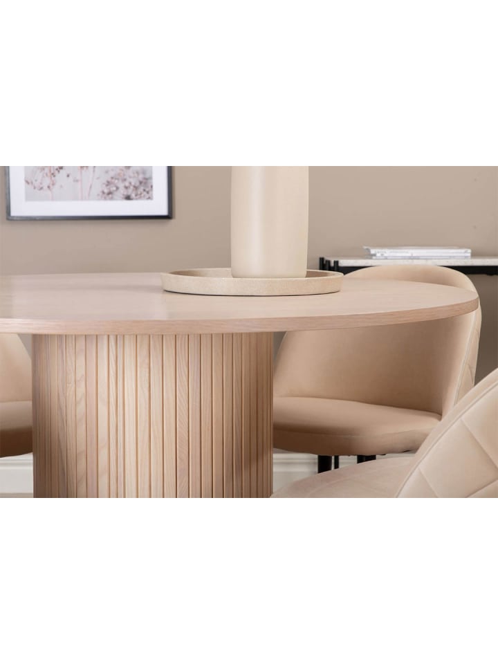 ebuy24 Essgruppe Bianca 38 (5-teilig) Beige 110 x 110 cm günstig kaufen onesize
