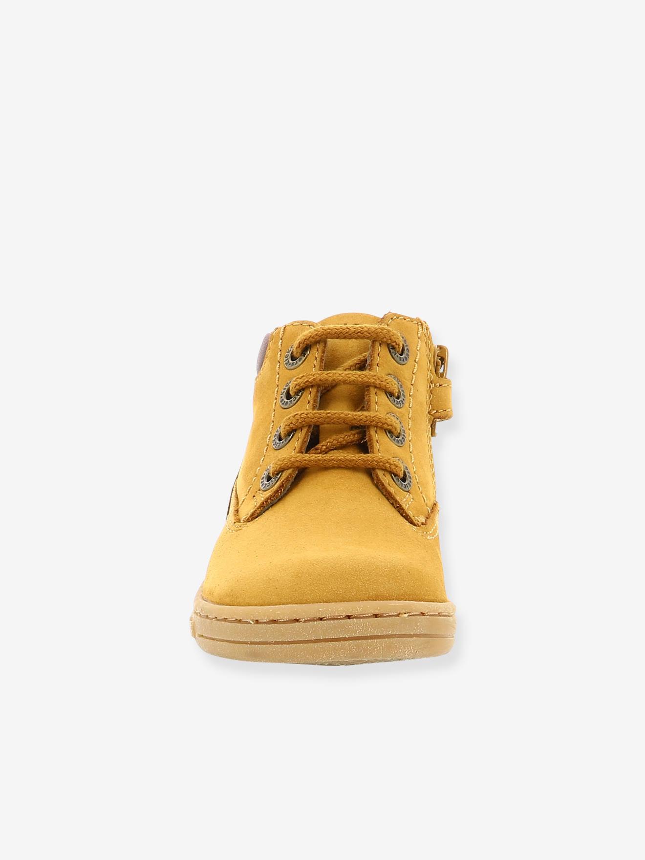 Bottillons garçon Tackland KICKERS® camel