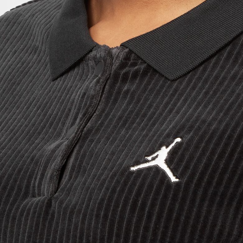 JORDAN Wmns Flight Long Sleeve Velour Top black