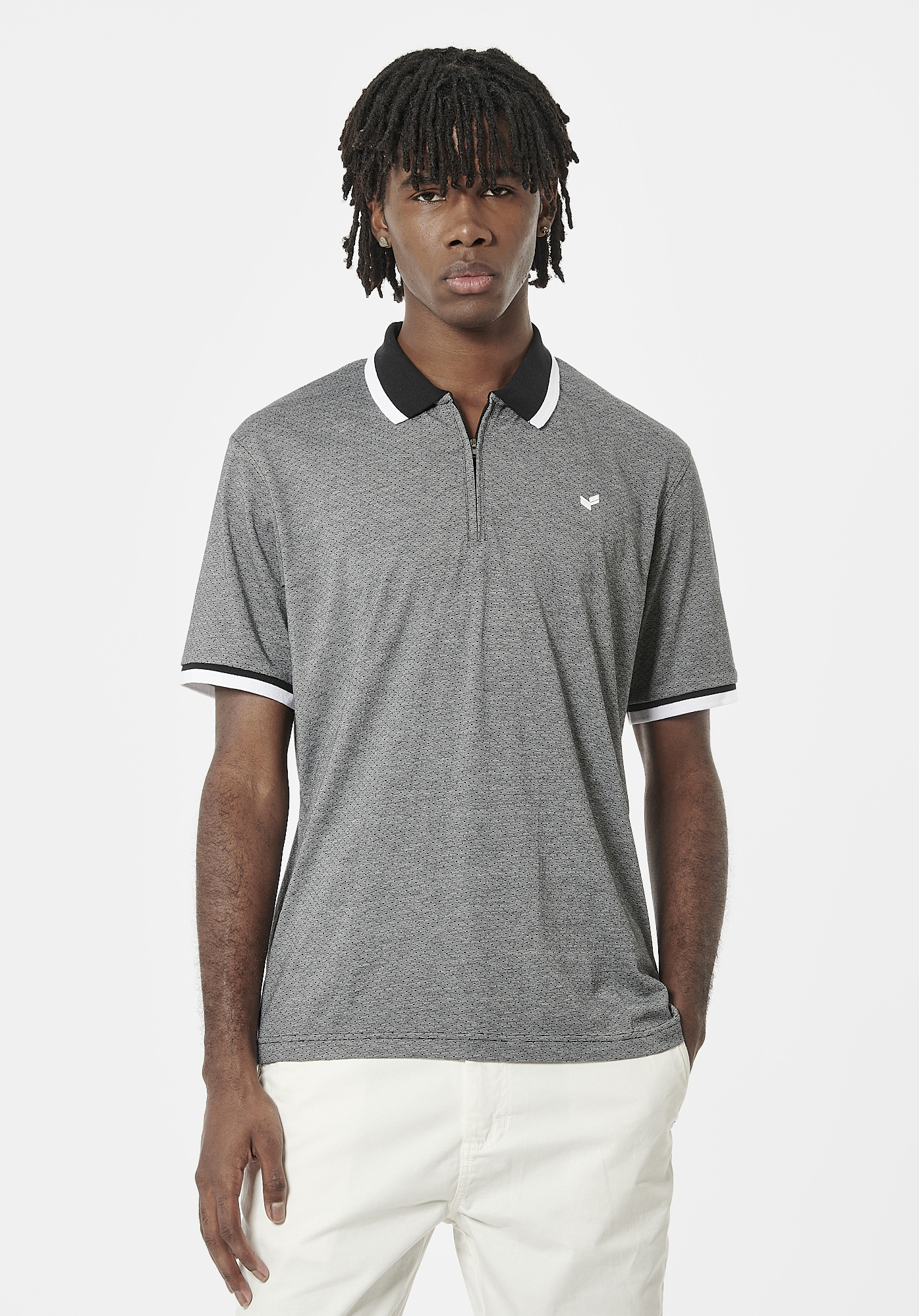 COLLA  Polo noir Homme