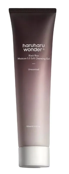 Haruharu Wonder Black Rice Moisture 5.5 Απαλό τζελ καθαρισμού