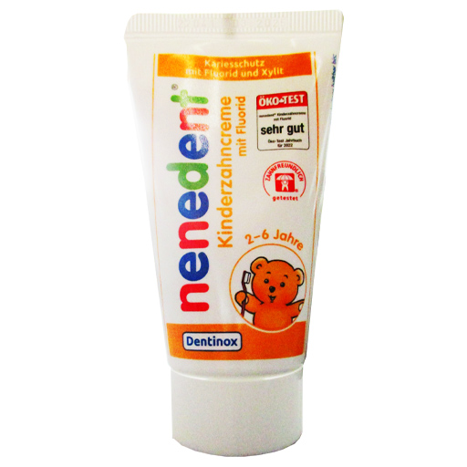 NENEDENT Kinderzahnpasta mit Fluorid  50 ml  Zahncreme