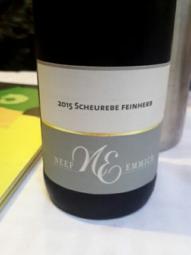 Neef-EmmichScheurebe Feinherb 2021