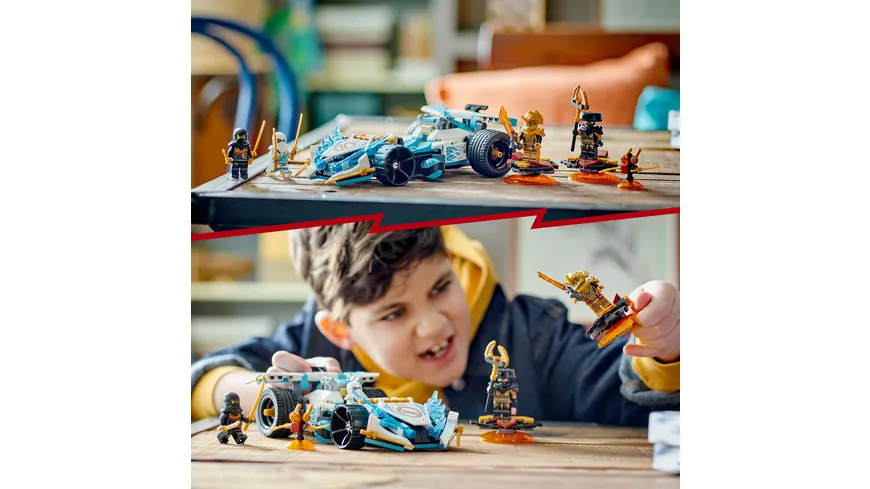 LEGO NINJAGO 71791 Zanes Drachenpower-Spinjitzu-Rennwagen