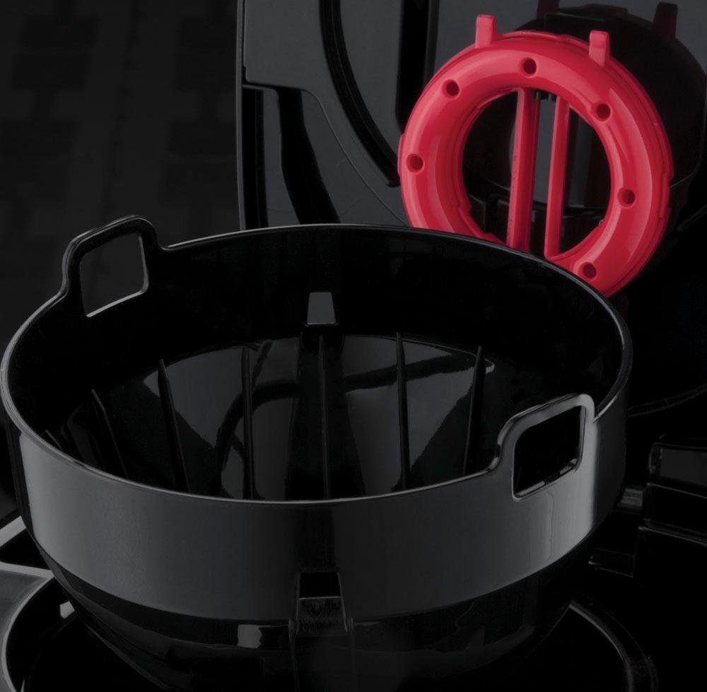 RUSSELL HOBBS Filterkaffeemaschine Adventure 24010-56, 1,25l Kaffeekanne, Papierfilter 1x4, mit Glaskanne, 1100 Watt, Edelstahl gebürstet