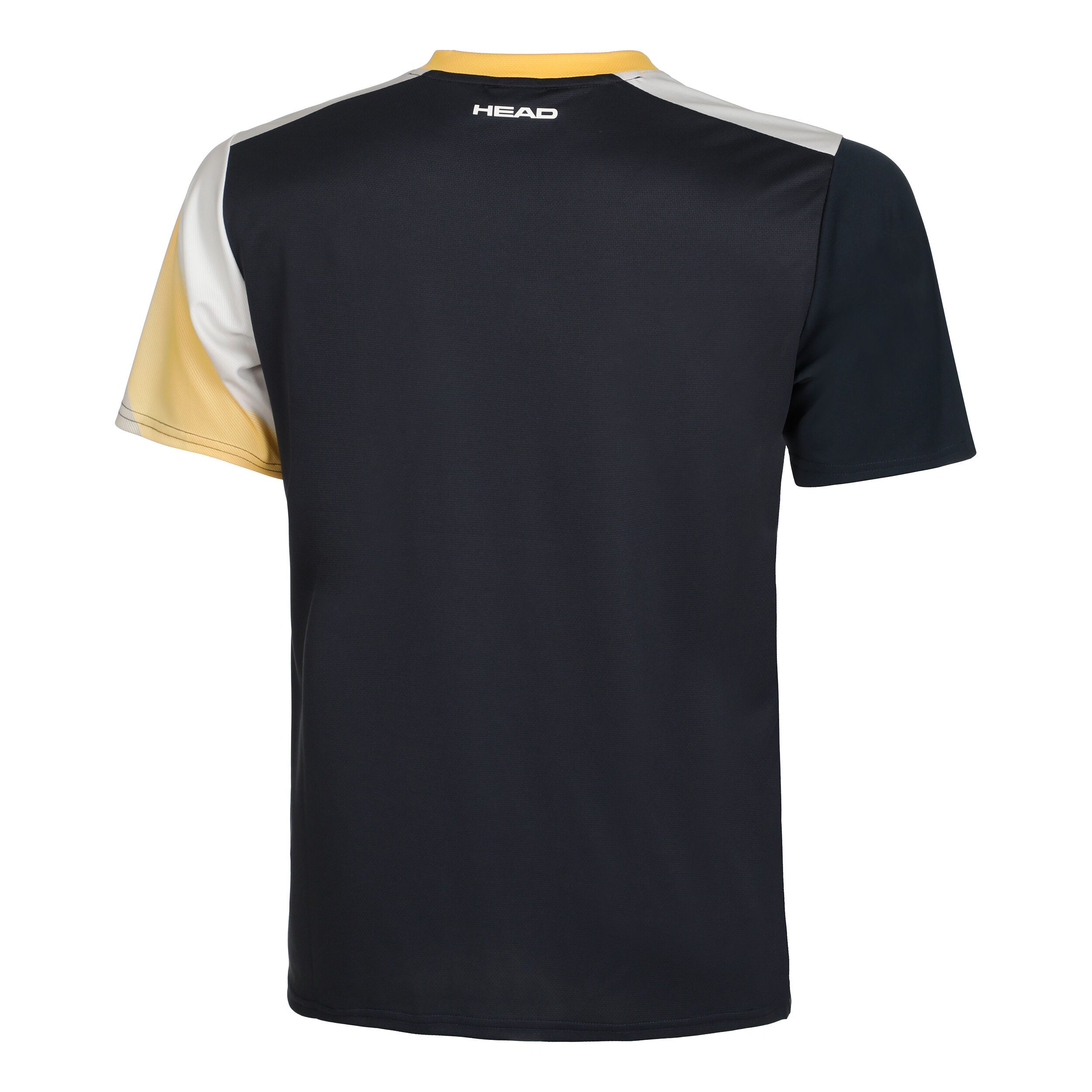 Topspin T-Shirt Herren - Goldgelb, Dunkelblau