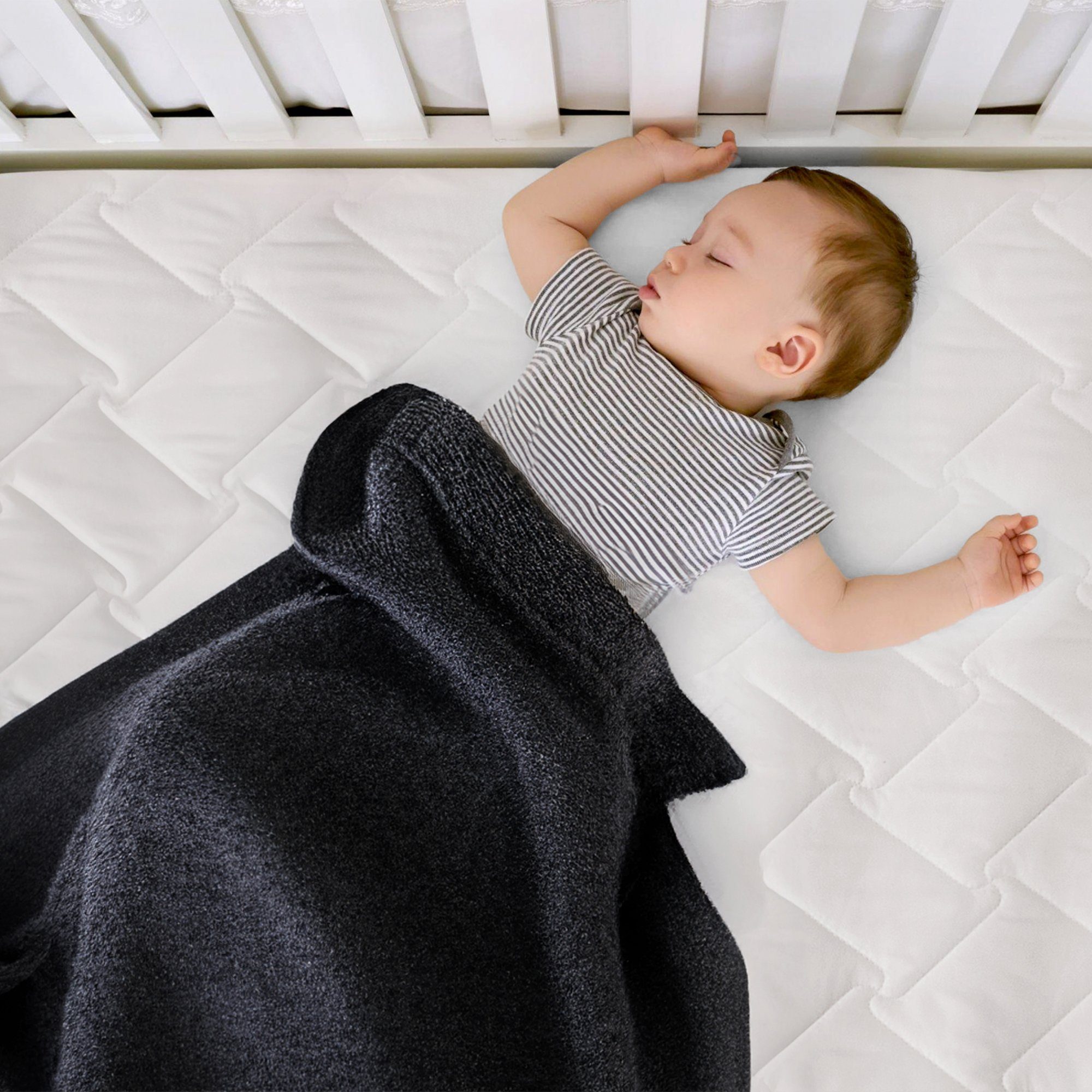 Kindermatratze Kaltschaummatratze für Baby Reisebett Matratzen Hochbett Minion, gowoll, (Antibakteriell, Kompatibel für Hausbett Babybett Ausziehbett und Kinderbett), Babymatratze