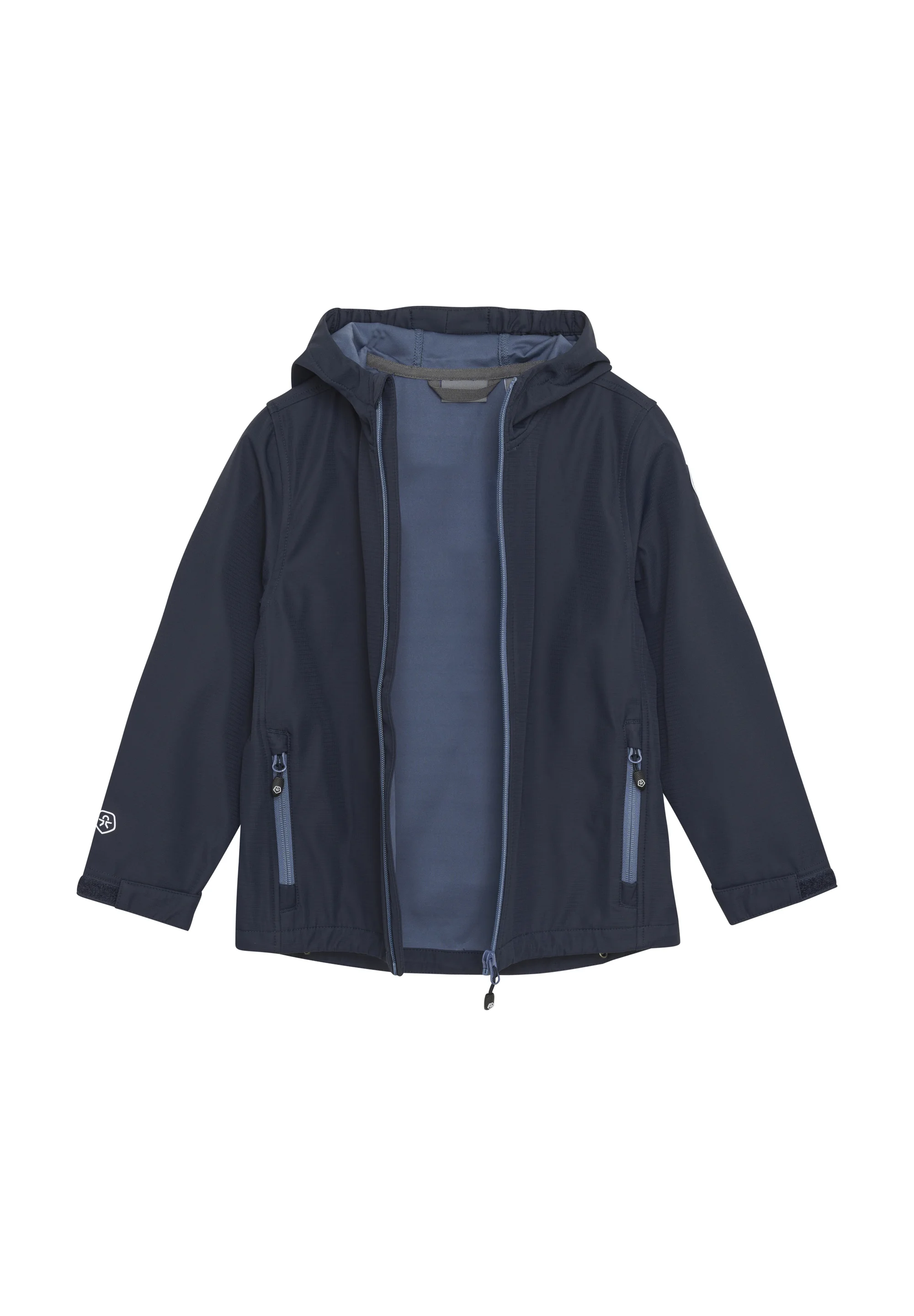 Chaqueta softshell para niños de color