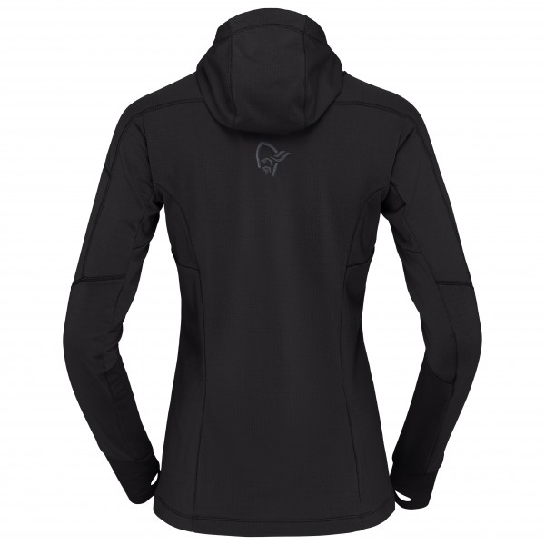 Norrøna - Women's Falketind Power Grid Hood - Fleecejacke