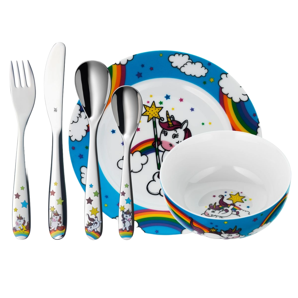 WMF 6-tlg Kinderset Einhorn