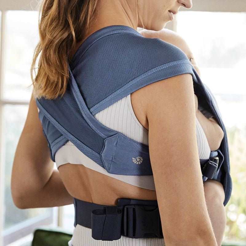 Porte-bébé Embrace soft air mesh bleu Ergobaby