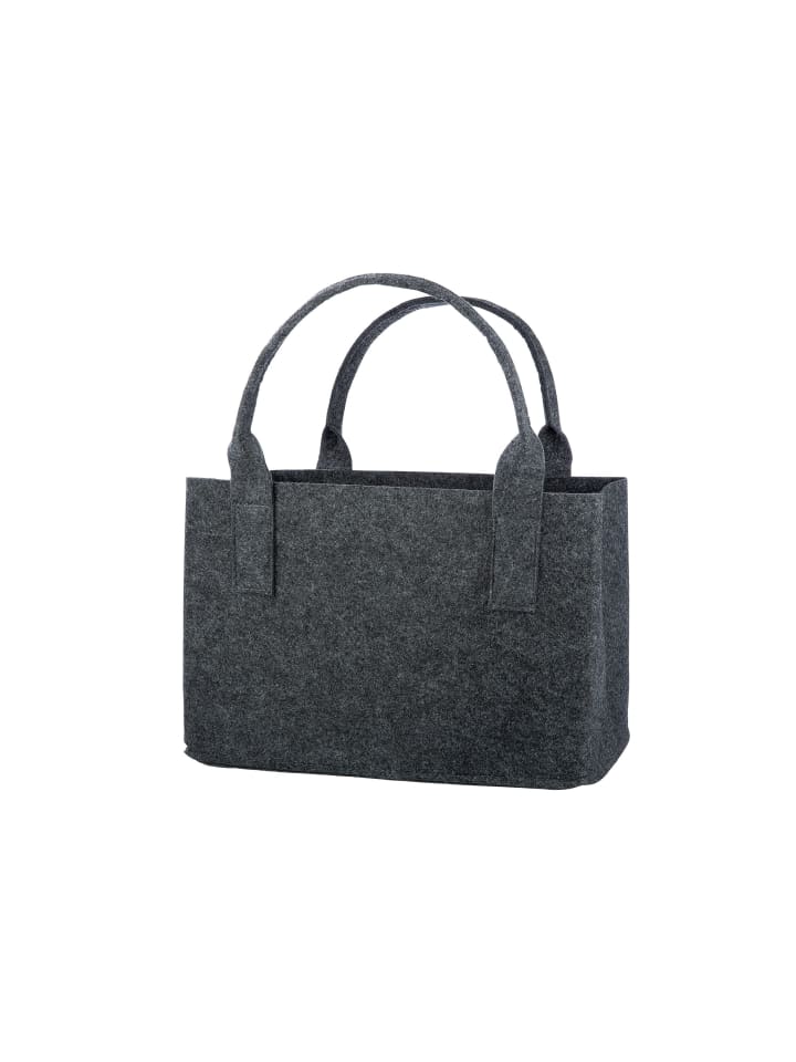 GMD Living Filztasche Katzenmotiv in Dunkelgrau günstig kaufen onesize