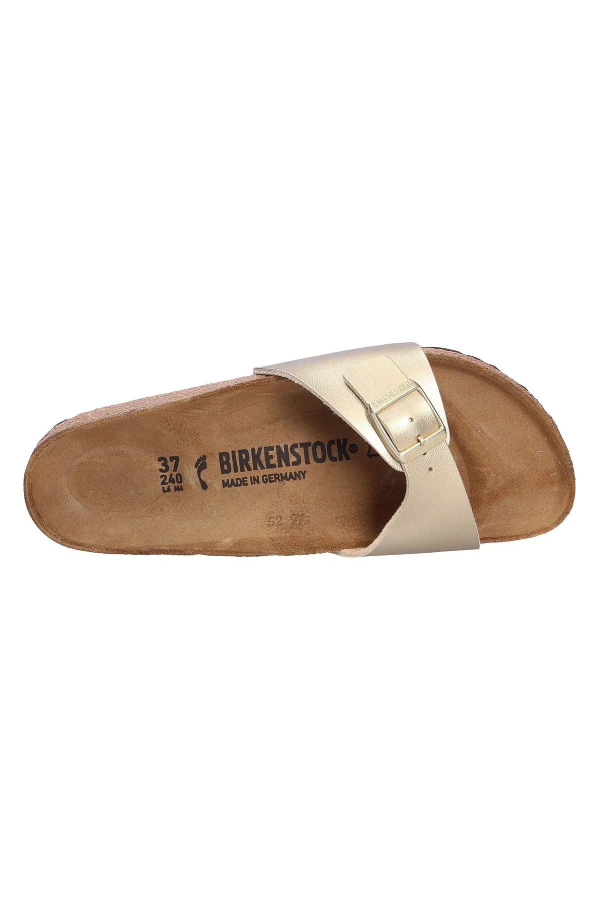 Birkenstock  Sandalette - Goldfarben - Flacher Absatz
