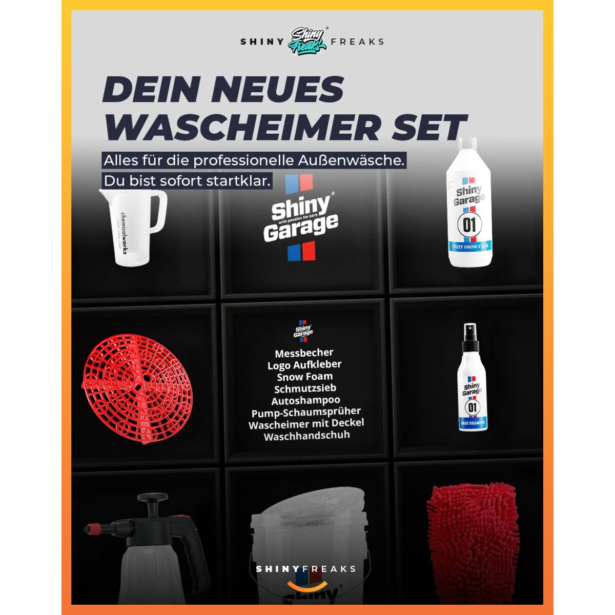 Shiny Garage - Wascheimer Set | Pro 19L
