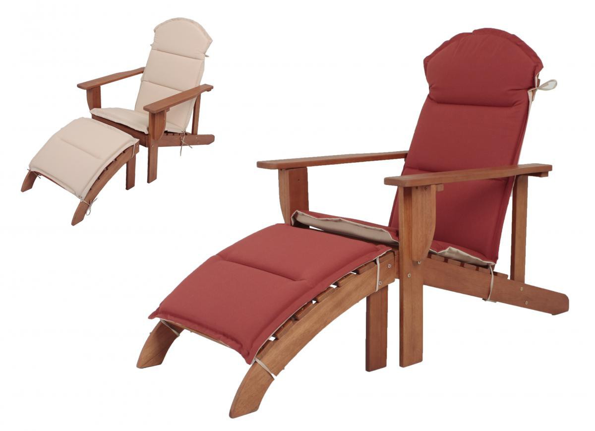 Garden Pleasure Harms Adirondack Chair HARPER, mit Auflage