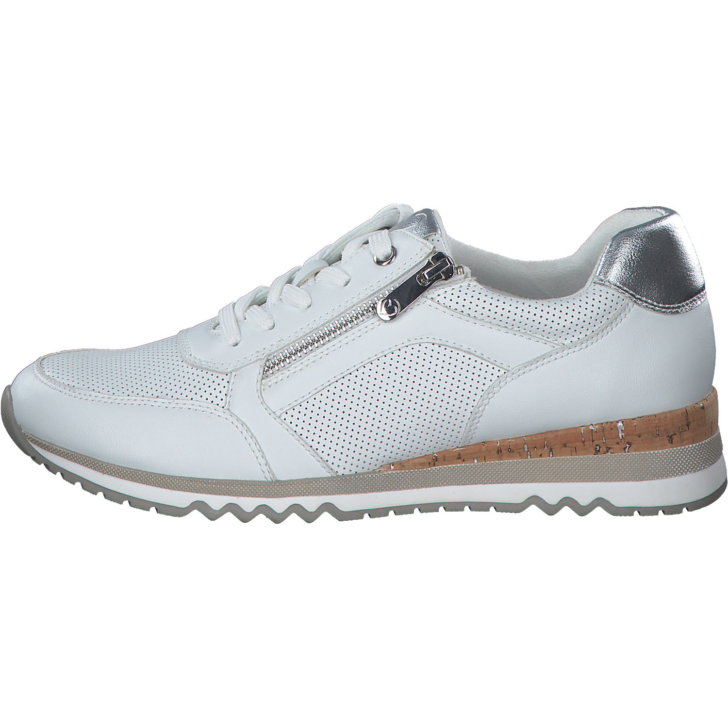 Marco Tozzi 23782, Schnürschuhe, Damen, Weiß