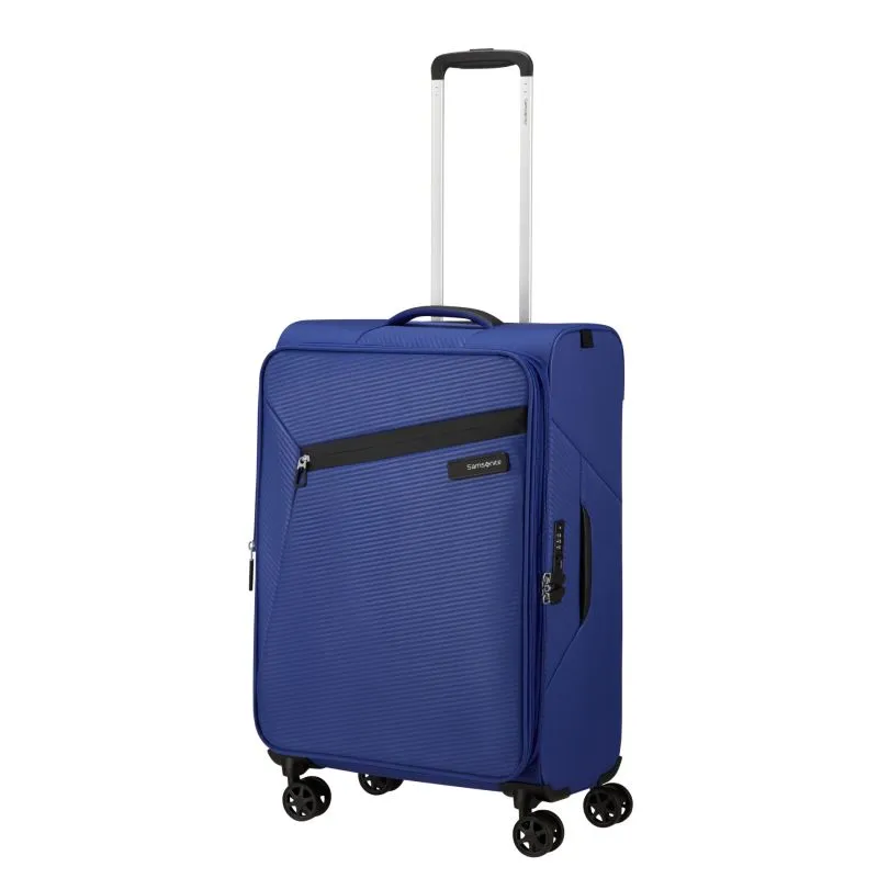 Samsonite LITEBEAM Trolley 4 Rollen 66cm EXP - NAUTICAL BLUE