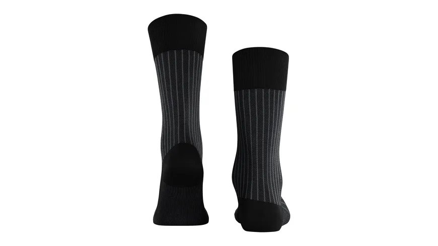 FALKE Herren Socken Oxford schwarz
