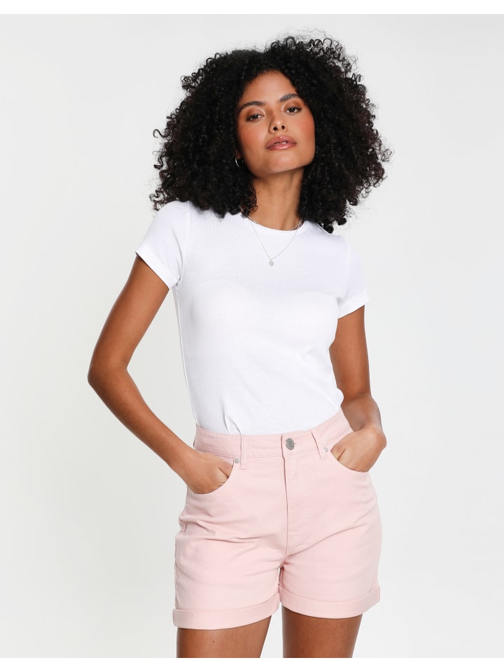 Threadbare Jeansshorts THB Calais Classic in Pink günstig kaufen 44