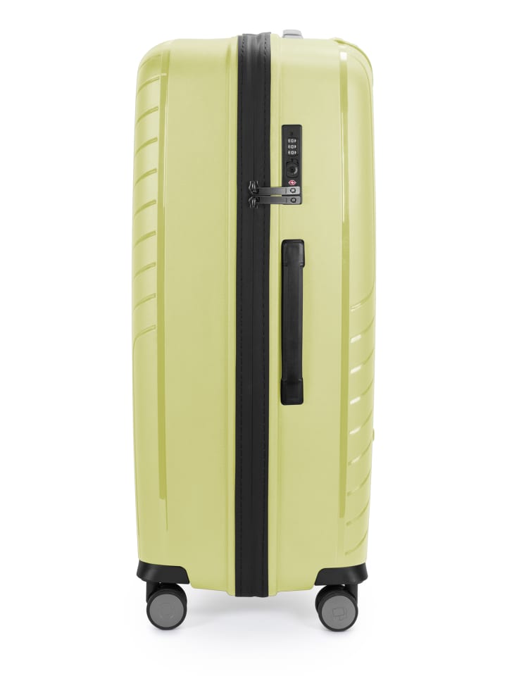 Hauptstadtkoffer TXL - Großer Koffer leichter Reisekoffer 4 Rollen TSA 76cm 119L in Lime günstig kaufen L