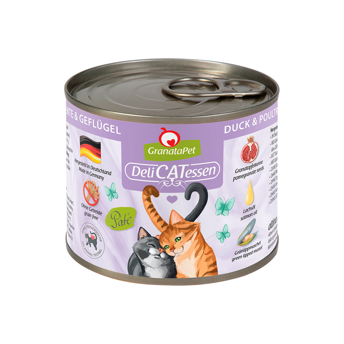 GranataPet Katze - Delicatessen Dose Ente & Geflügel