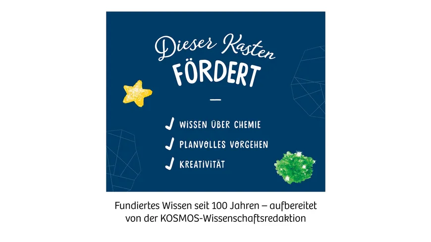 KOSMOS - Kristalle züchten Experimentierkasten