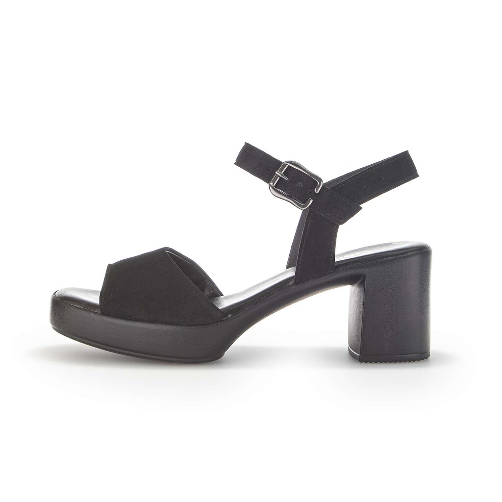 Gabor fashion Plateau Sandale schwarz