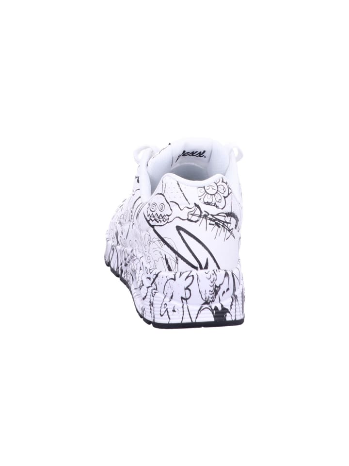 Skechers Schnürschuhe UNO - PROCESS SKETCH in Weiß günstig kaufen