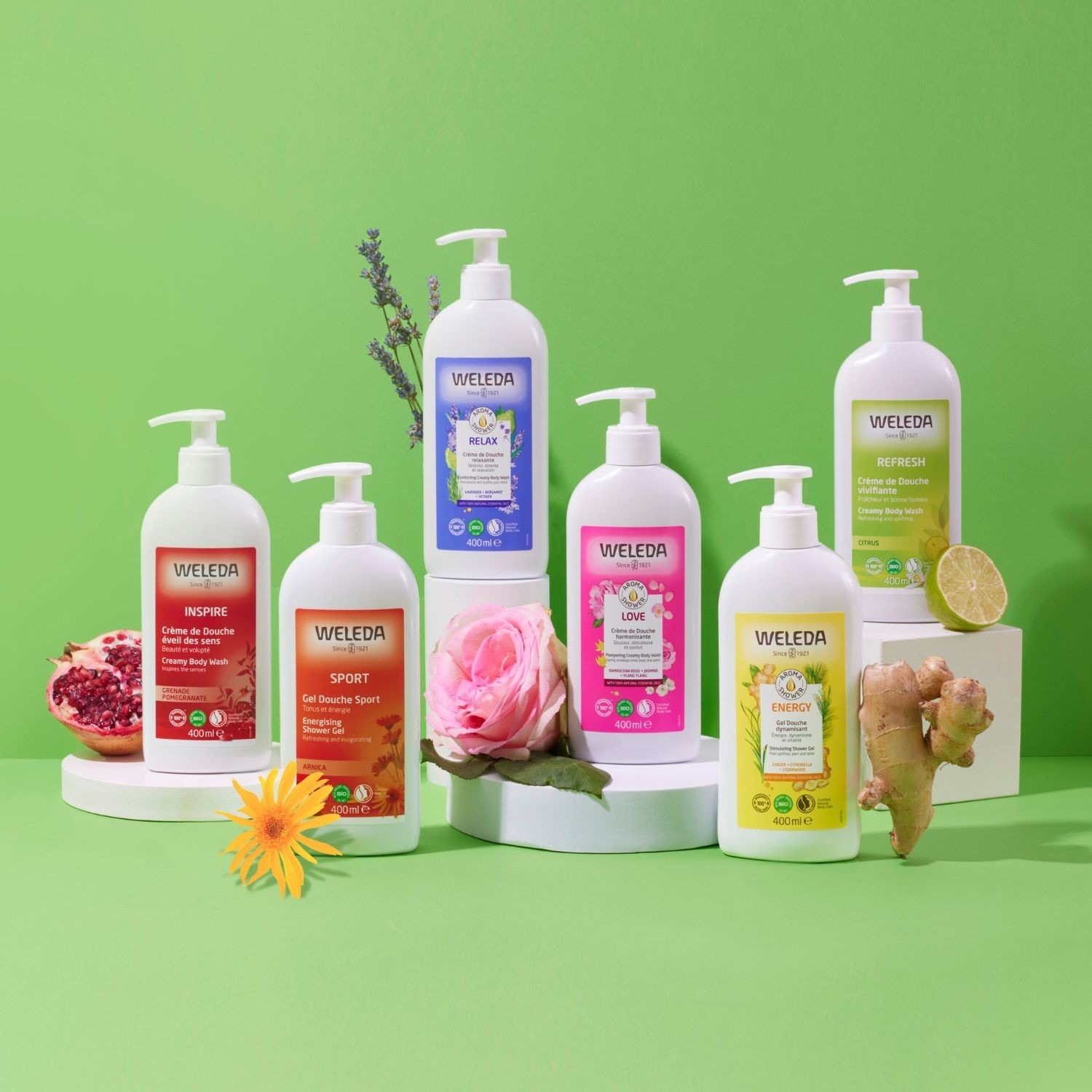 Weleda Citrusos élénkítő tusfürdő