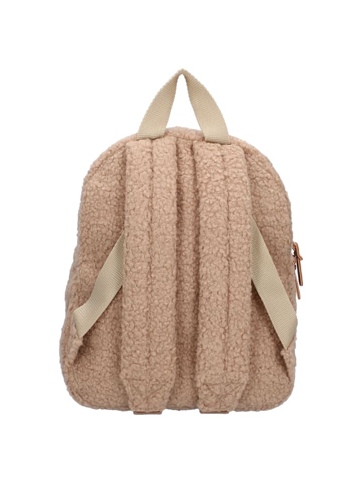 COFI 1453 Kidzroom Rucksack – Beige Kinderrucksack mit Teddy-Ohren in Braun günstig kaufen 29 x 22 cm
