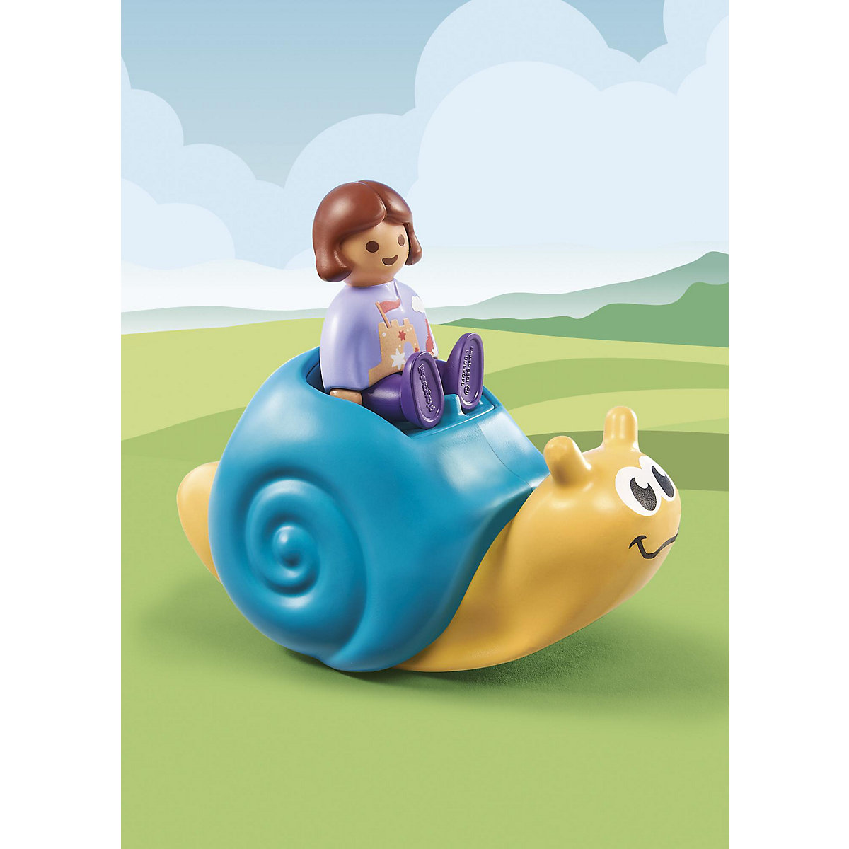 PLAYMOBIL® 71322 1.2.3.: Schaukelschnecke mit Rasselfunktion