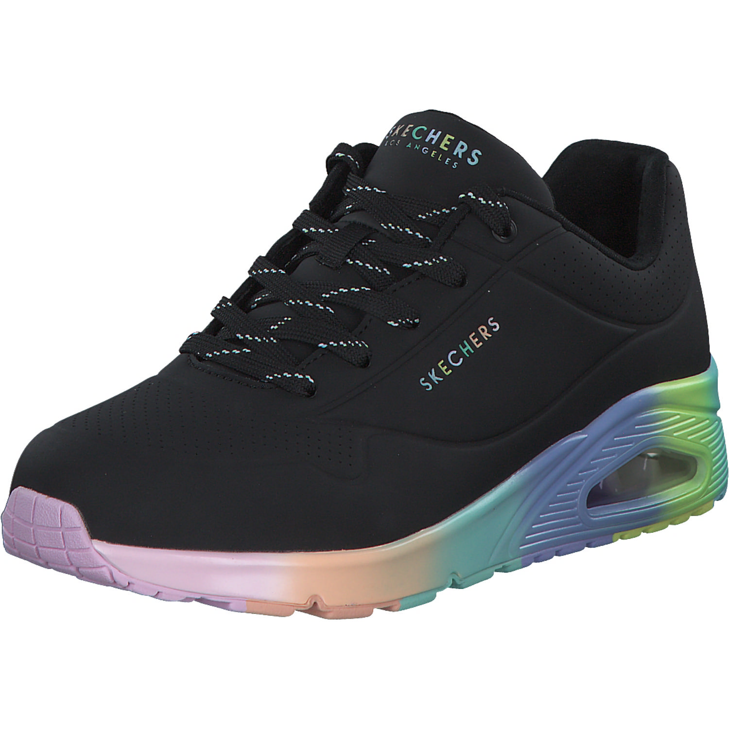 Skechers 155134, Schnürschuhe, Damen, Schwarz
