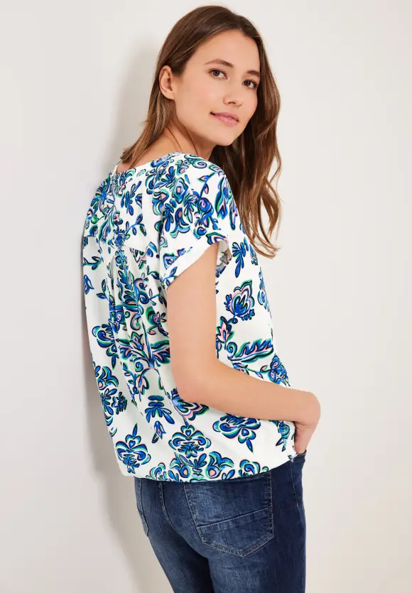 CECIL Ornament Print Bluse