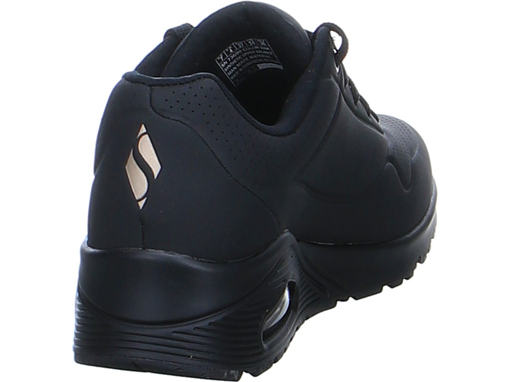 SKECHERS Freizeit Schnürer schwarz