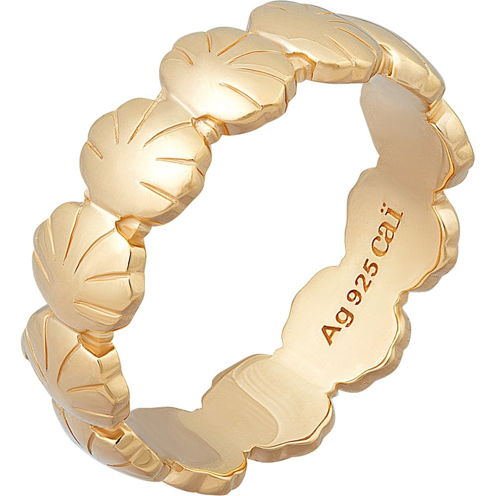 caï Bague pour femme 925 Argent or Bague