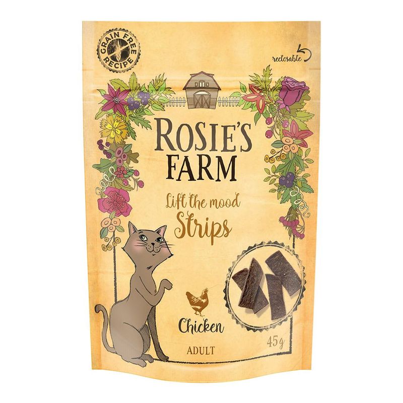 Probierpaket Rosie's Farm Katzensnacks zu TOP-Preisen | bitiba %