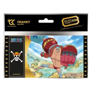 One Piece Golden Ticket: Black Edition #08 - Frankie