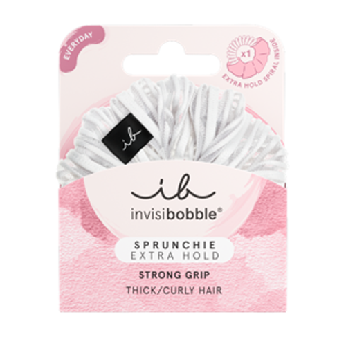 Invisibobble Sprunchie Extra Hold Pure White
