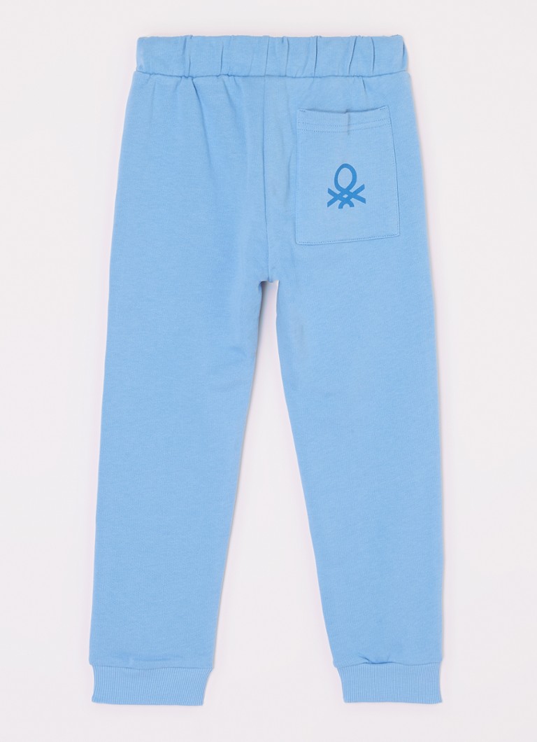 Pantaloni de trening Benetton slim fit cu logo