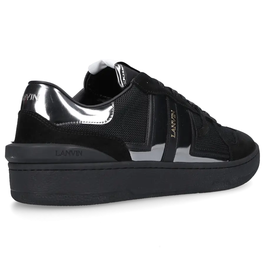 Lanvin - Sneaker low CLAY LACE Veloursleder - schwarz