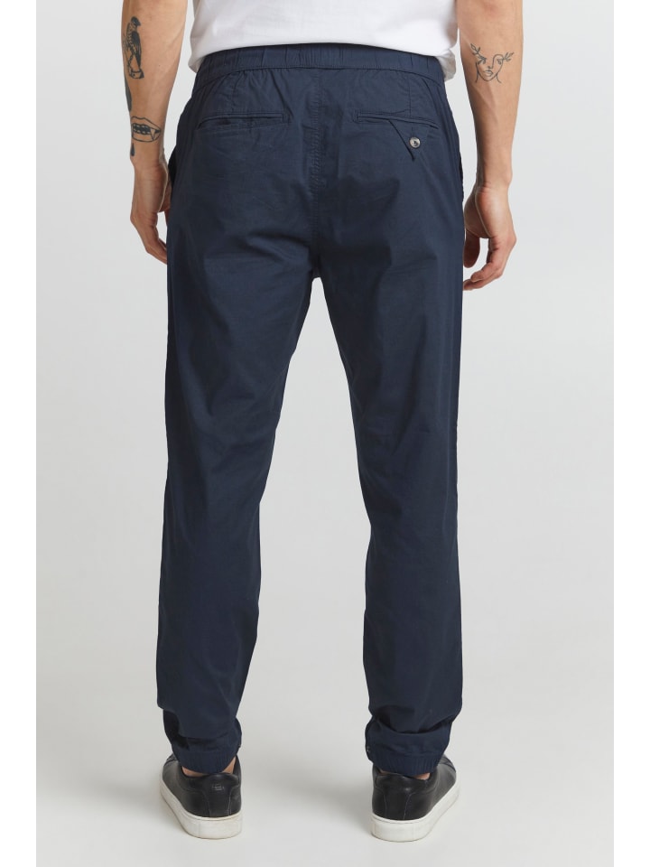 !SOLID Stoffhose SDBod PA - 21107260  Chino Stoffhose mit Gummizug in Blau günstig kaufen