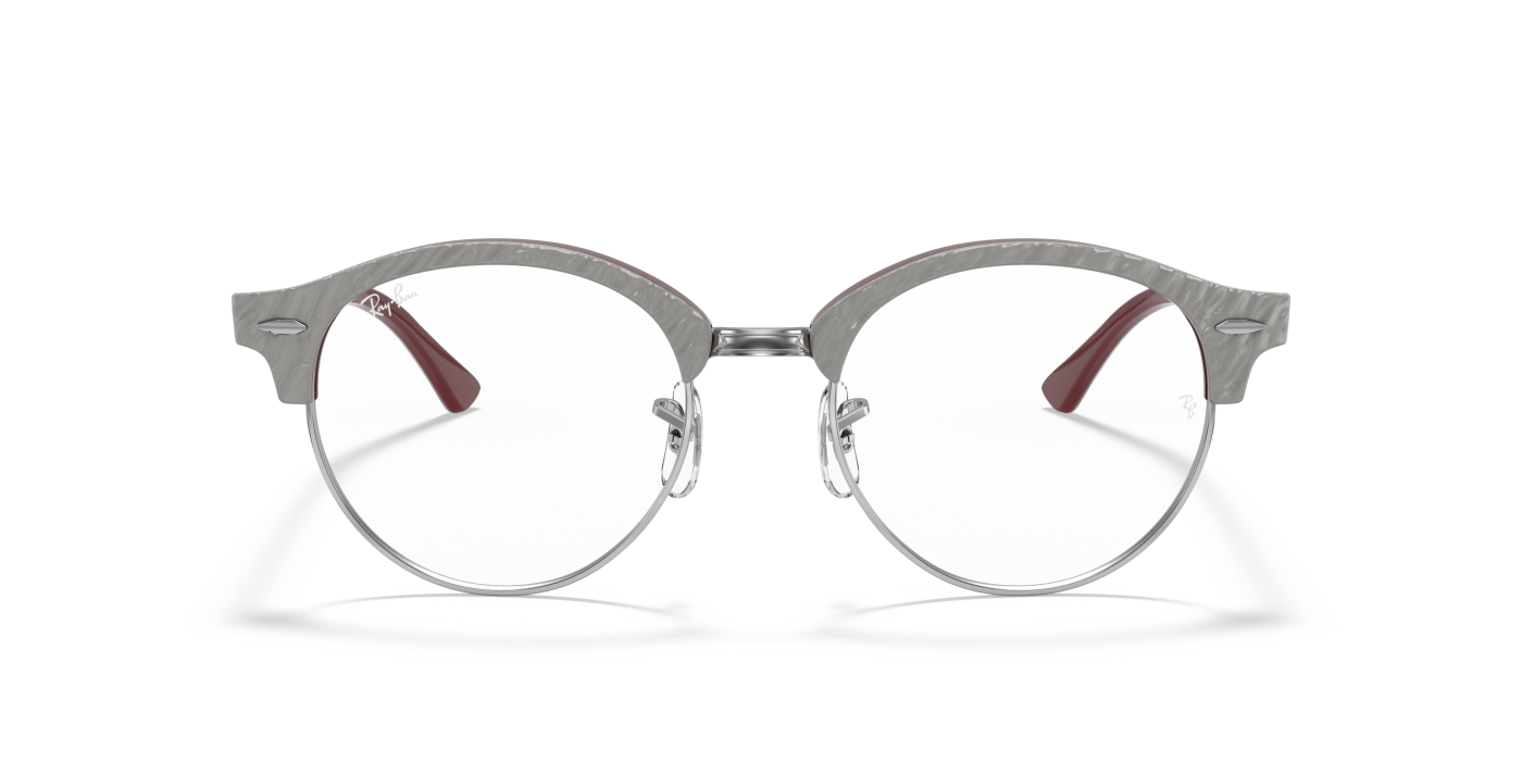 CLUBROUND MARBLE OPTICS - Gri deschis lucios